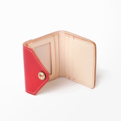 Quality Handmade Diamond Leather Mini Wallet