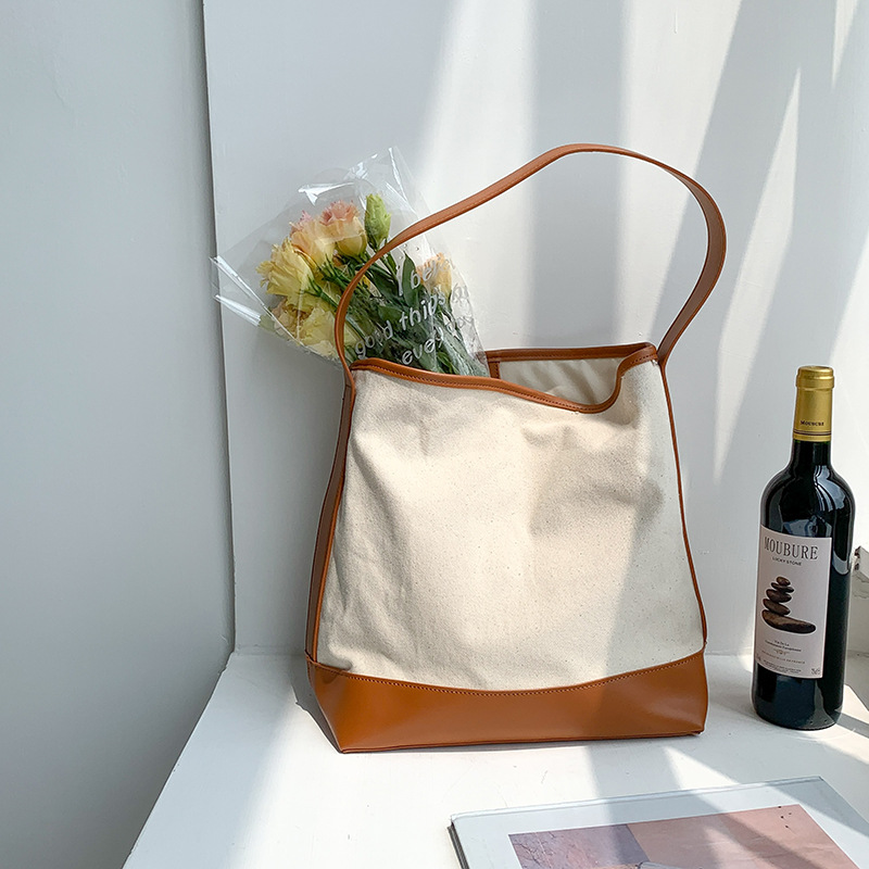 Casual Canvas Shoulder Bag