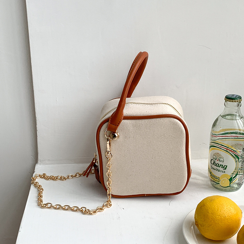 Mini Square Canvas Pochette
