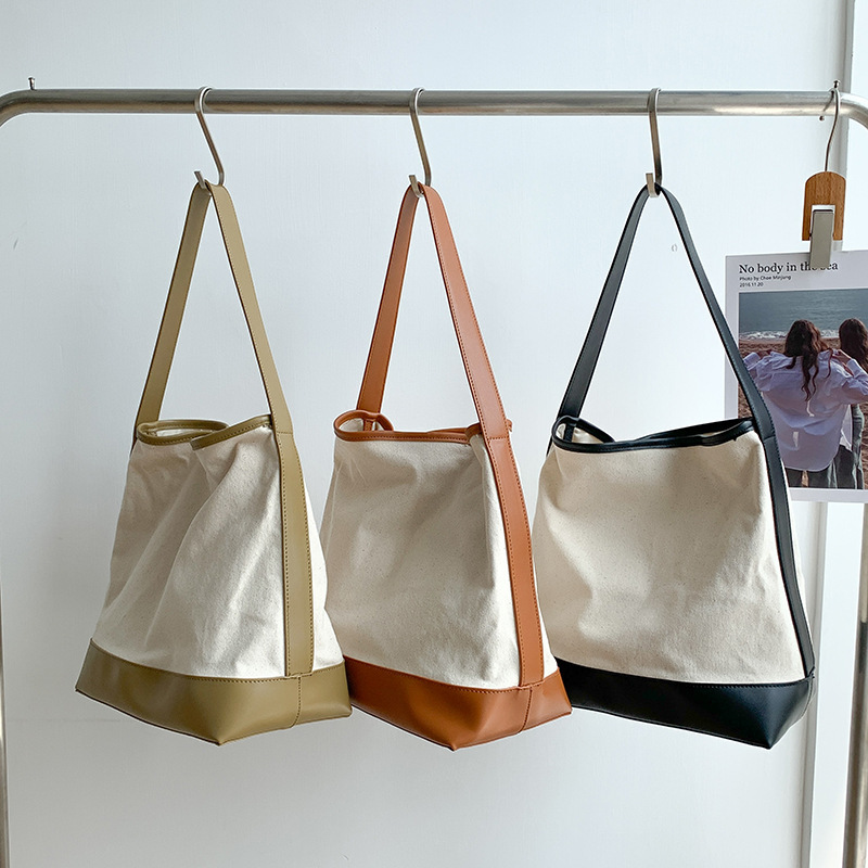 Casual Canvas Shoulder Bag