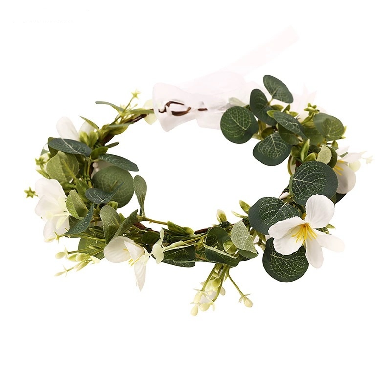 Handmade Head Flowers Crown Mannequin Decoration