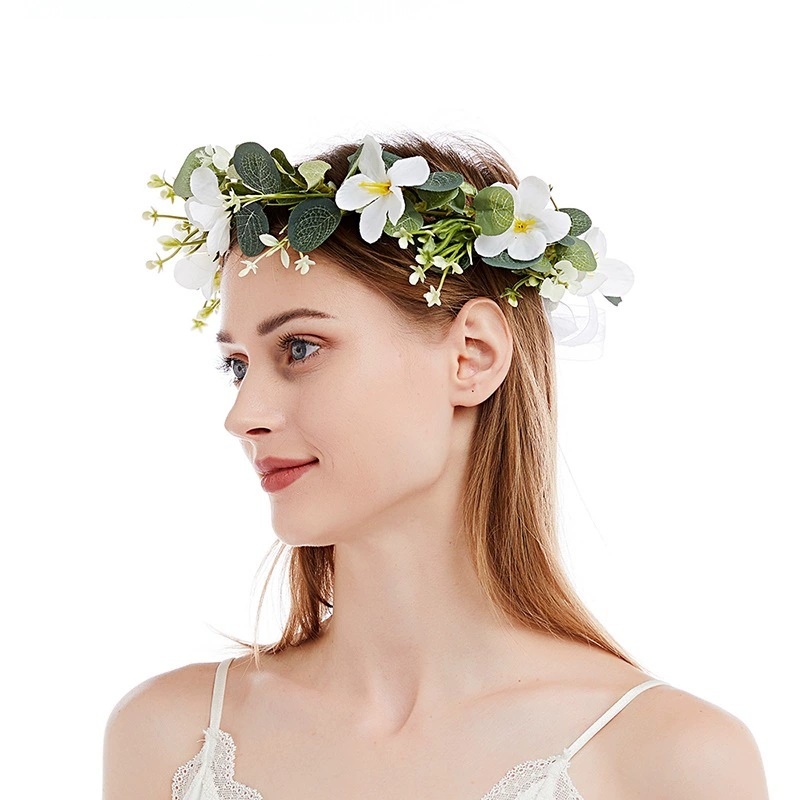 Handmade Head Flowers Crown Mannequin Decoration