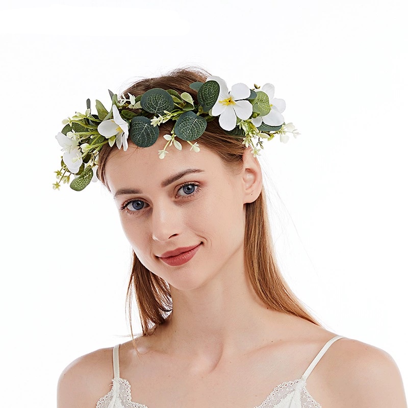Handmade Head Flowers Crown Mannequin Decoration