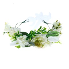 Mannequin Decoration Handmade Head Flowers Garland Headband
