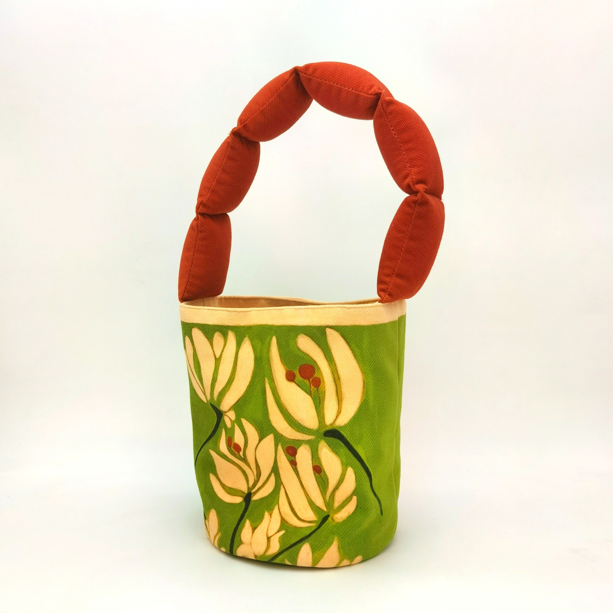 Light Foam Strap Bucket Bag Handbag