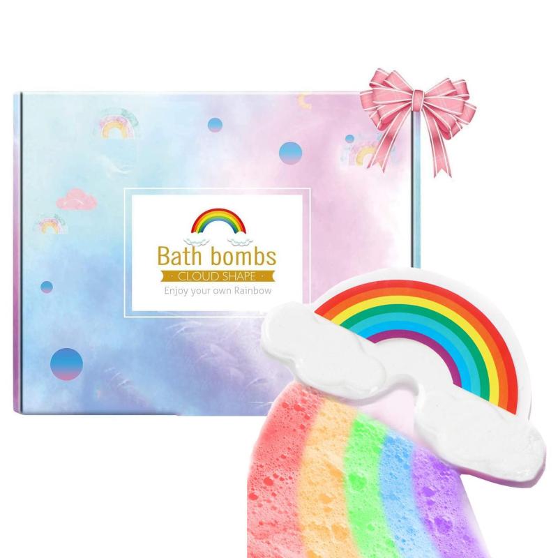 Rainbow Shower Steamers Bath Bombs