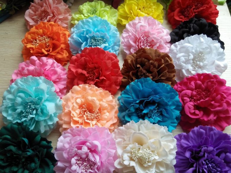 Shopping Bag Decoration Spring Moutan Peony Beach Flower
