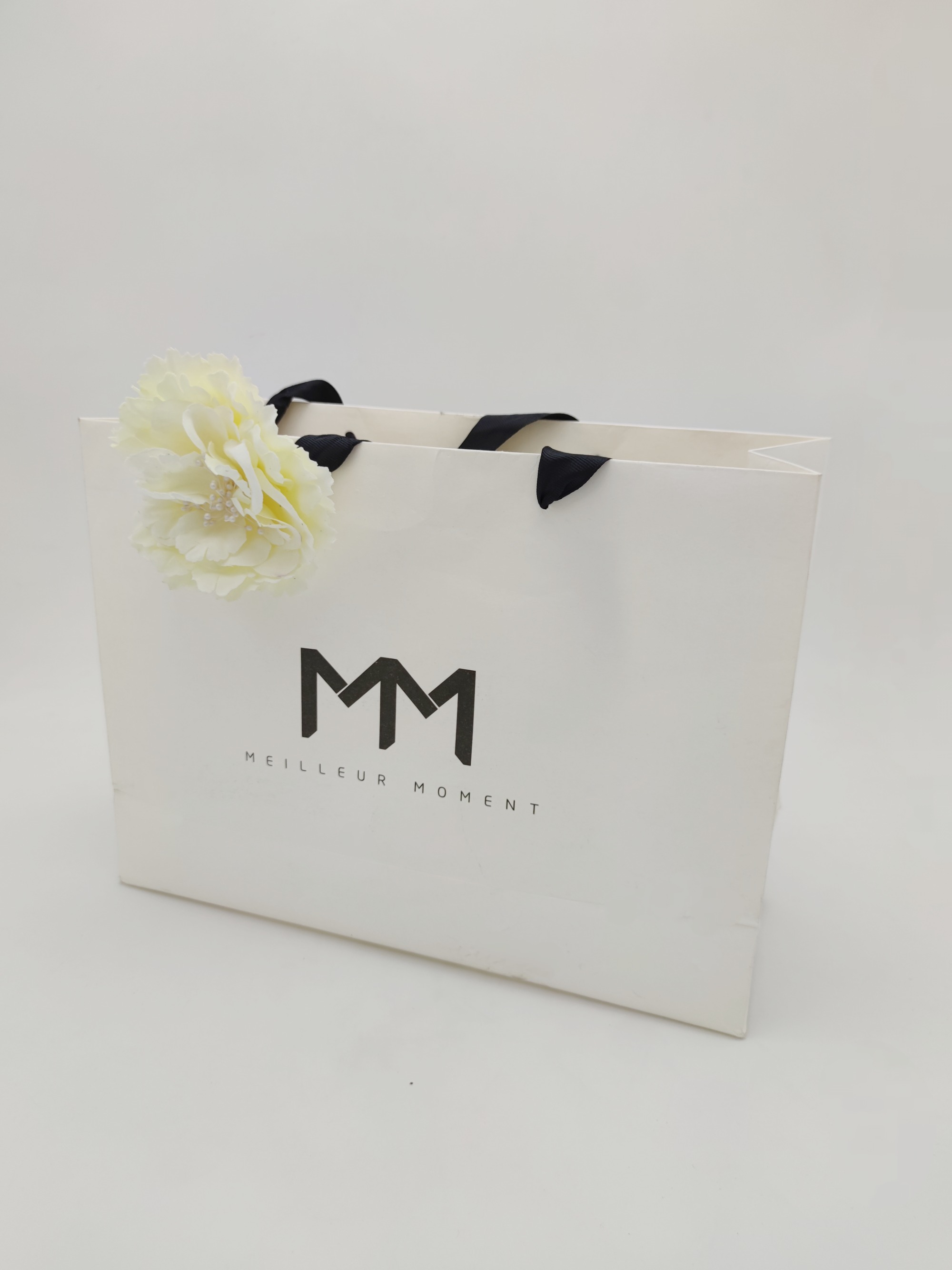 Shopping Bag Decoration Spring Moutan Peony Beach Flower