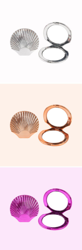 Adorable Iridescent Shell Mirror