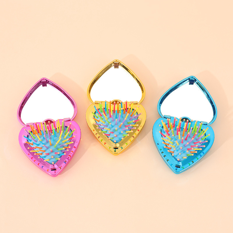 Foldable Pocket Mirror Air Cushion Comb