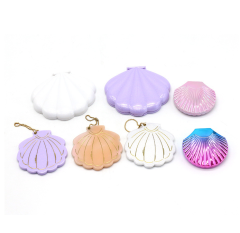 Adorable Iridescent Shell Mirror