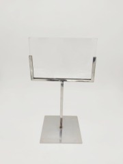 Stainless Steel Shop Display Adertising Frame