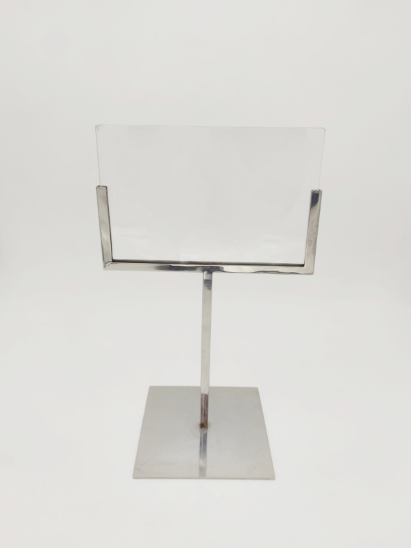 Stainless Steel Shop Display Adertising Frame