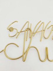 Wall Metal Accessory Necklace Holder