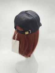 Black Cotton Cap