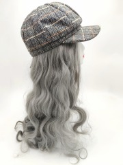 Autumn Winter Shop Mannequin Decoration Tartan Hat