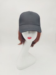 Black Cotton Cap