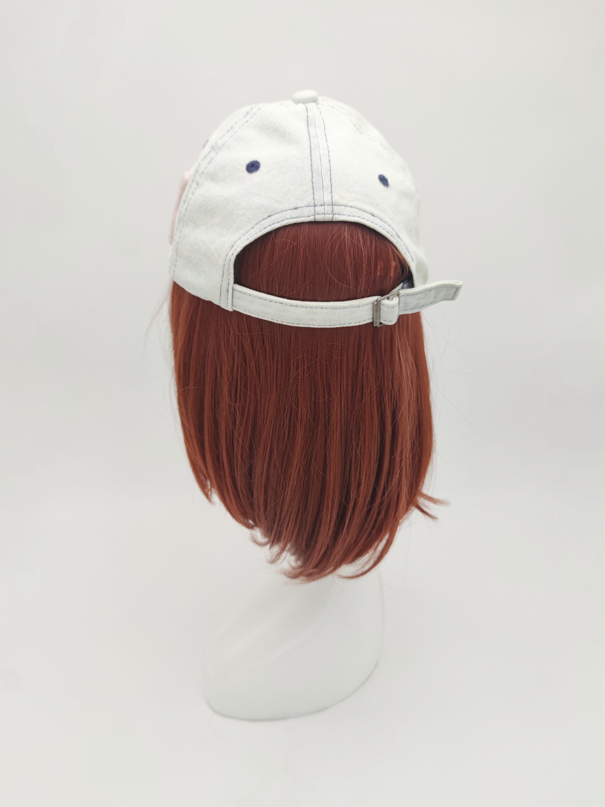 Embroidery Branded Antique Finish Girl Cotton Hat