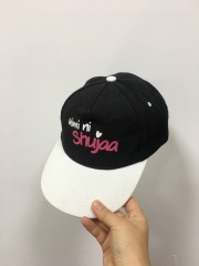Printing Logo Sandwich Girl Cotton Cap