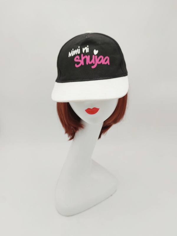 Printing Logo Sandwich Girl Cotton Cap