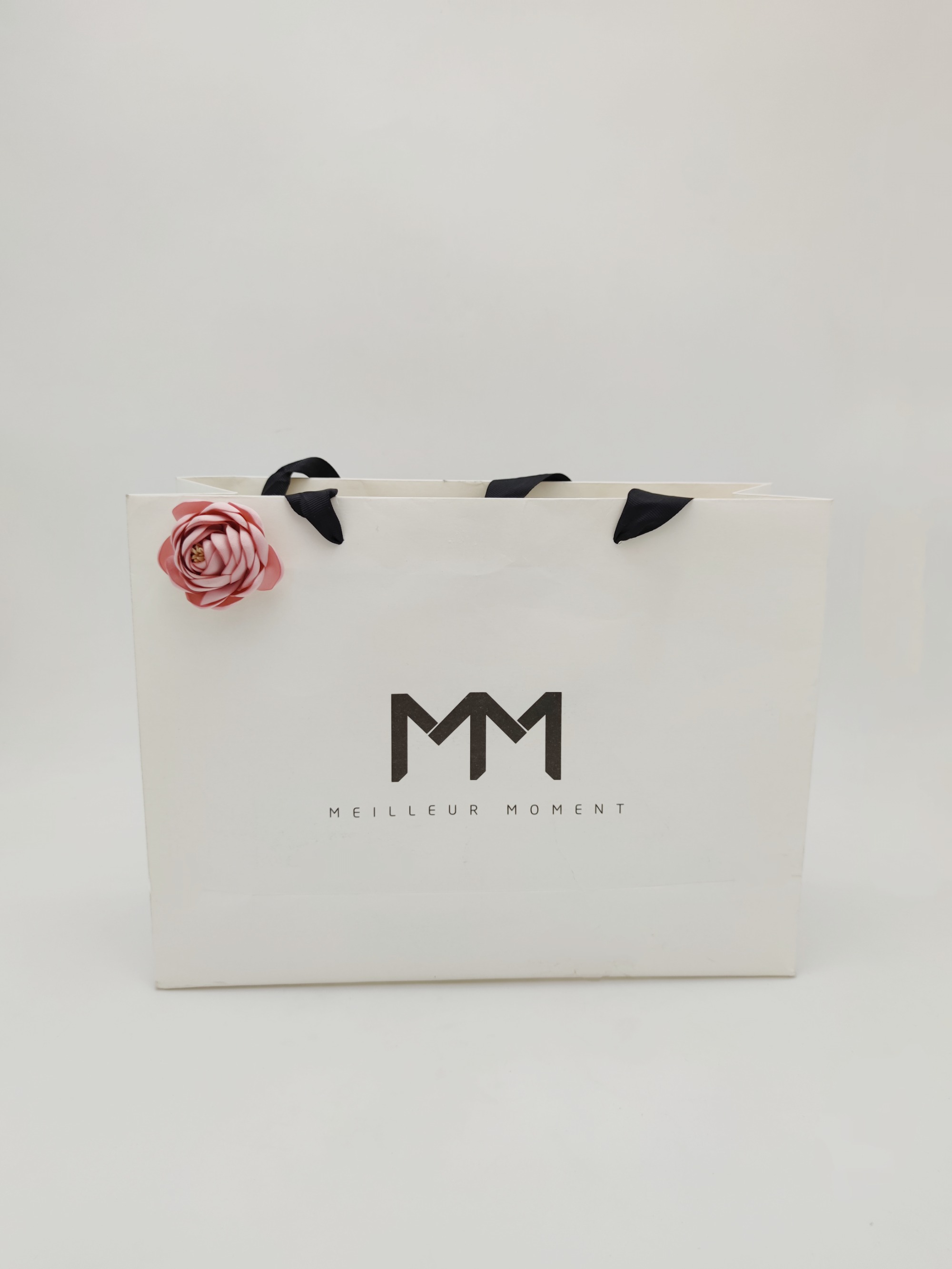 Shopping Bag Decoration Spring Pink Camellia