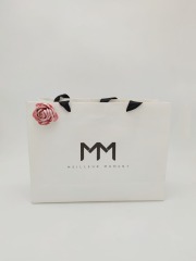 Shopping Bag Decoration Spring Pink Camellia