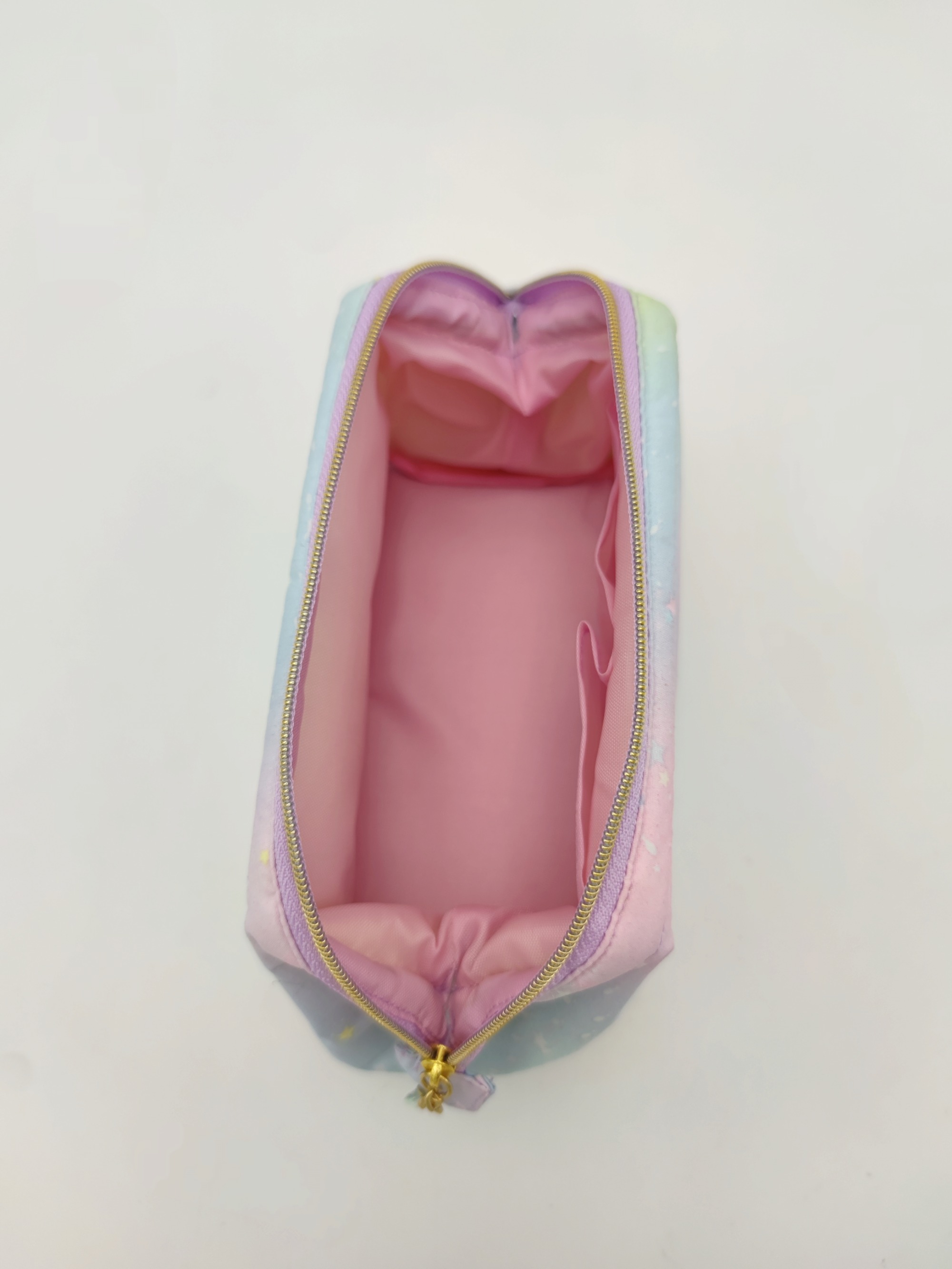Embroidery Colorful Beach Mermaid Shell Cosmetic Bag