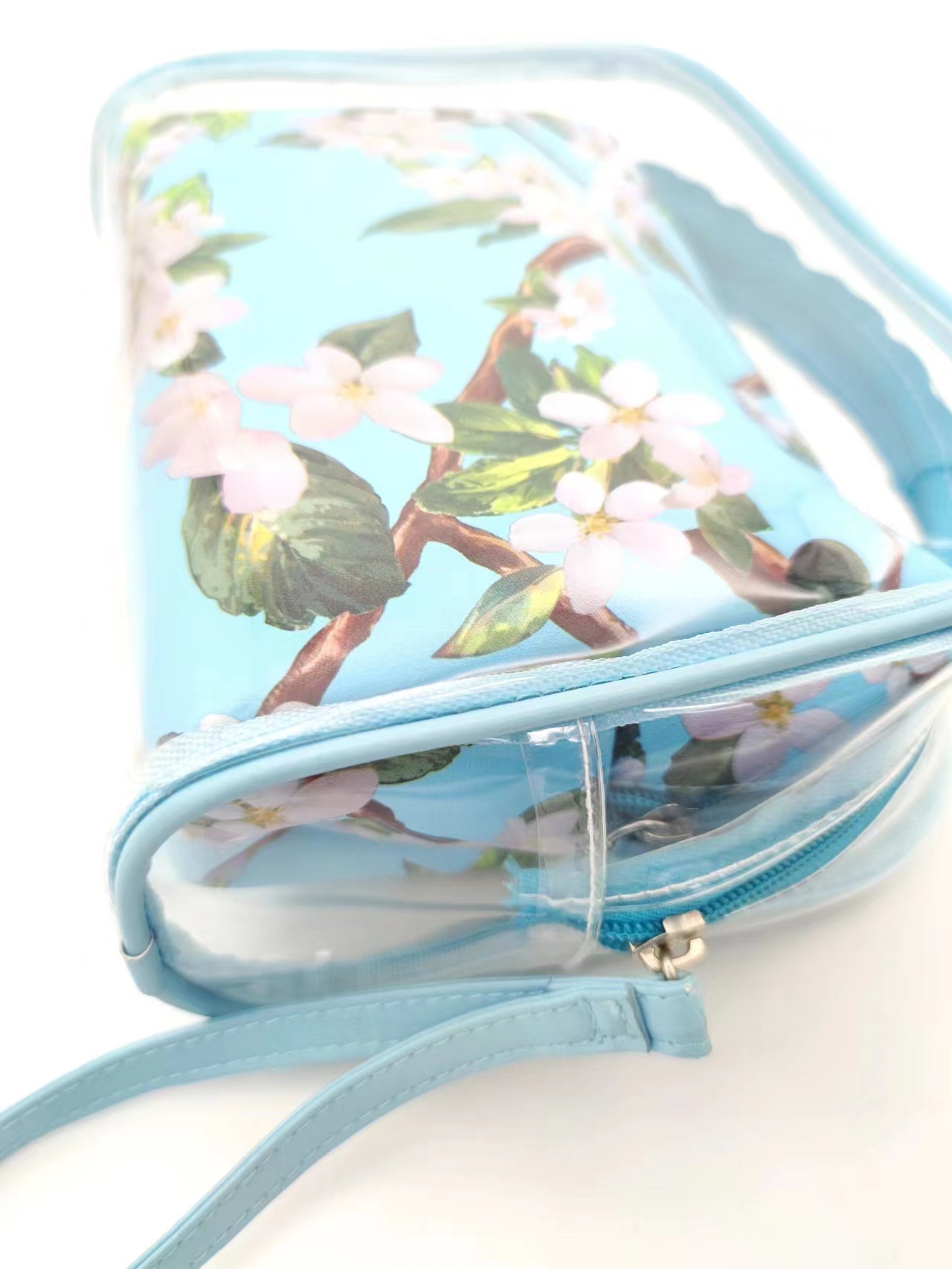 Double Transparent PVC Makeup Cosmetic Bag