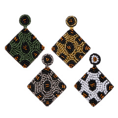 Handbeaded Handmade Beads Classic Vintage Earrings