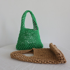 Handmade Handwoven Cotton Rope Handbag