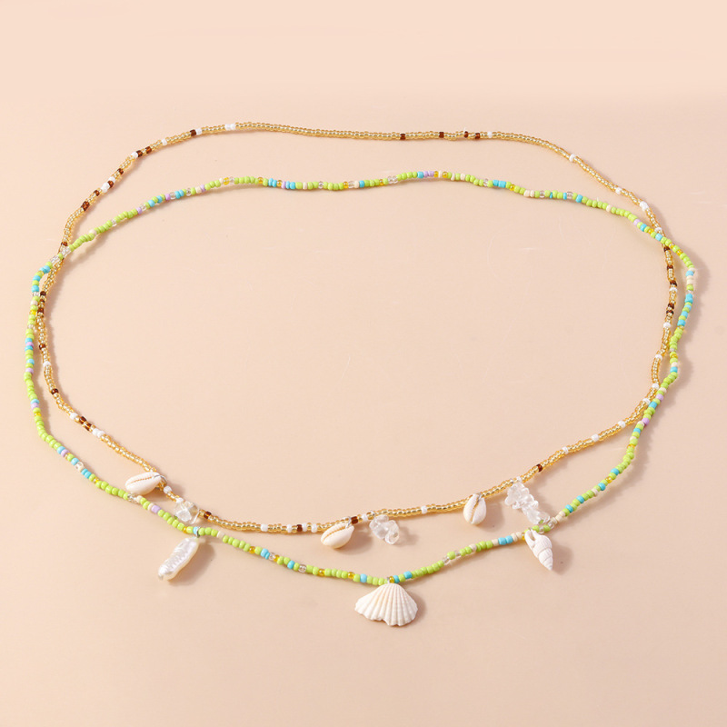 Beach Shells Tassels Seeds Beads Waist Chains Belly
