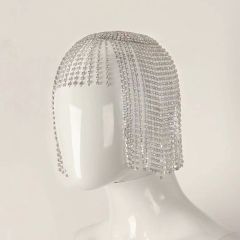 Mannequin Accessories Rhinestone Hair Wig Window Decoration