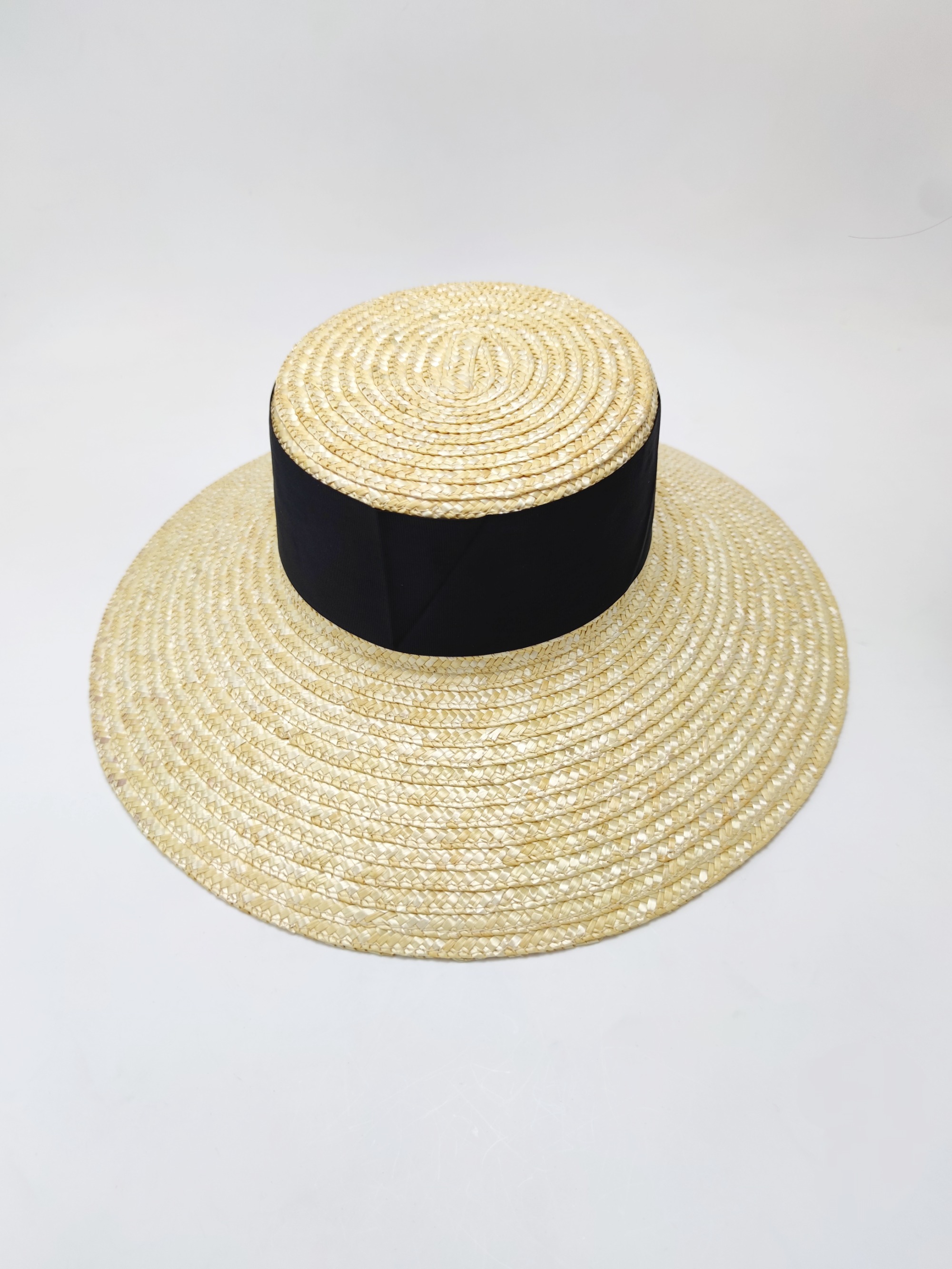 Handmade Ribbon Straw Hat