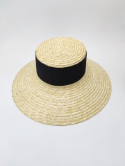 Handmade Ribbon Straw Hat