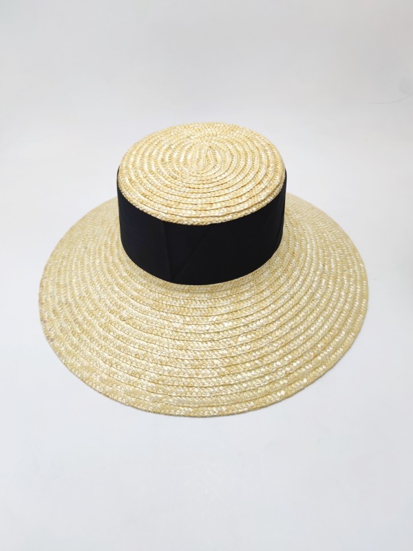 Handmade Ribbon Straw Hat