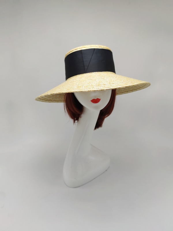 Handmade Ribbon Straw Hat