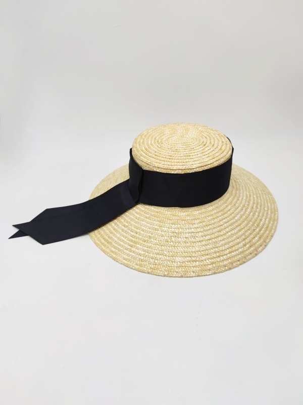 Handmade Ribbon Straw Hat