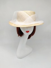 Handmade Ribbon Straw Hat