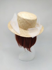 Handmade Ribbon Straw Hat