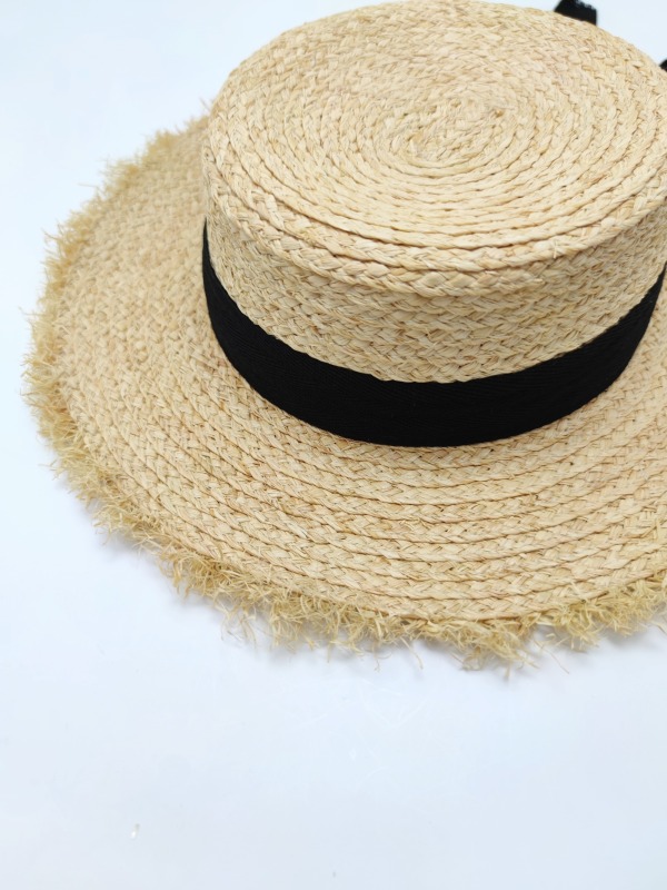 Handmade Ribbon Straw Hat