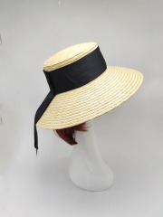 Handmade Ribbon Straw Hat