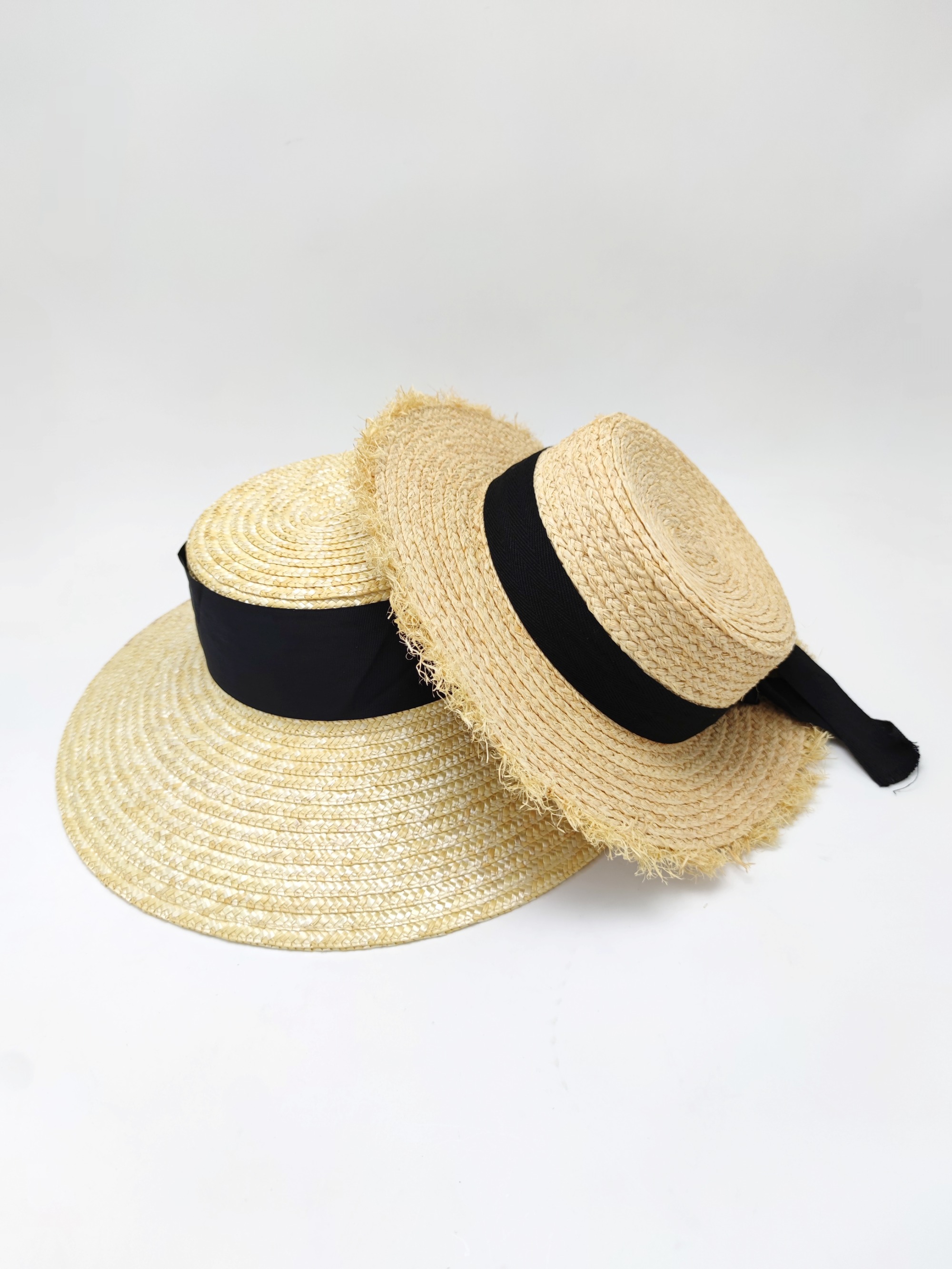 Handmade Ribbon Straw Hat