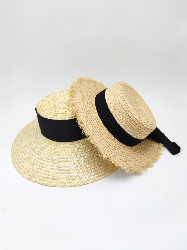 Handmade Ribbon Straw Hat