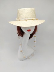 Handmade Ribbon Straw Hat