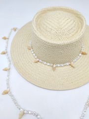 Handmade Ribbon Straw Hat