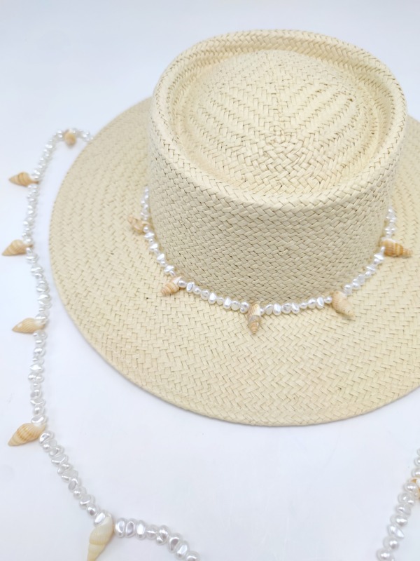 Handmade Ribbon Straw Hat