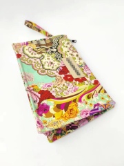 Casual Custom Printing Pochette Handbag Pouch with Logo Strap