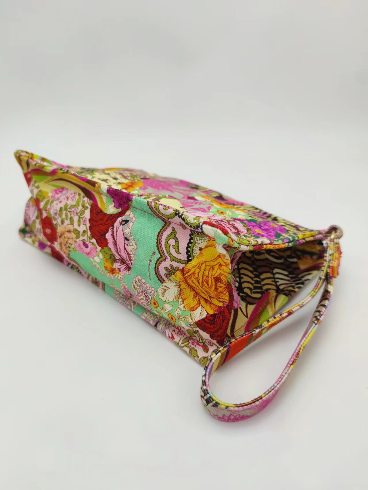 Casual Custom Printing Pochette Handbag Pouch with Logo Strap