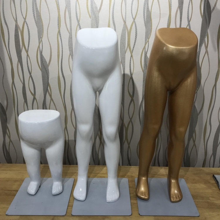 Quality Gold White Baking Varnish Baby Children Trousers Pants Shorts Mannequin