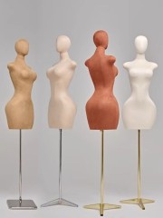 Women Oversize Large Size Velvet Flannelette Mannequin Clothes Rack Shop Window Decoration Display